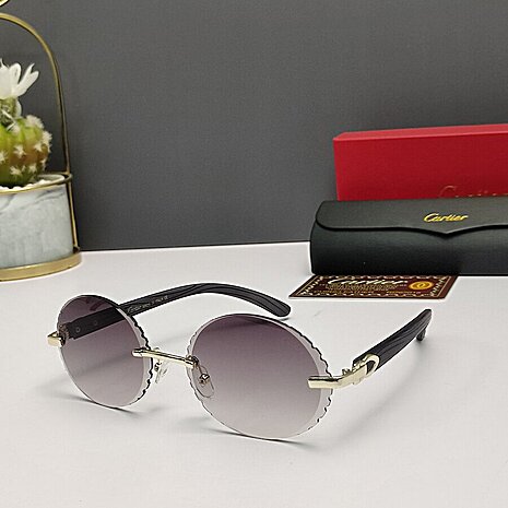 Cartier AAA+ Sunglasses #535374 replica