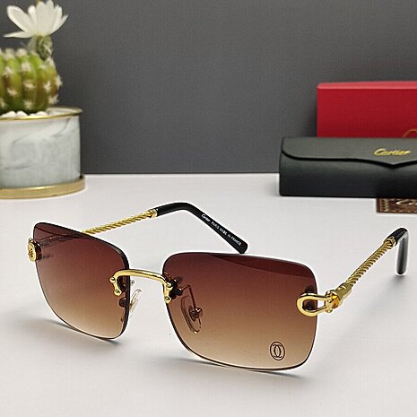 Cartier AAA+ Sunglasses #535376 replica