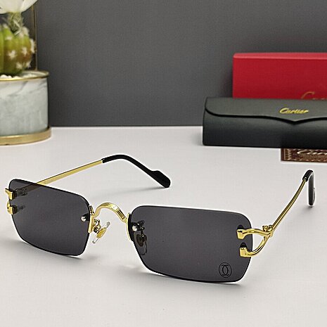Cartier AAA+ Sunglasses #535393 replica