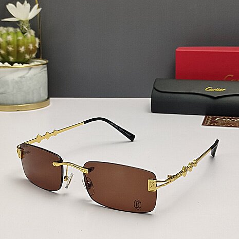 Cartier AAA+ Sunglasses #535396 replica