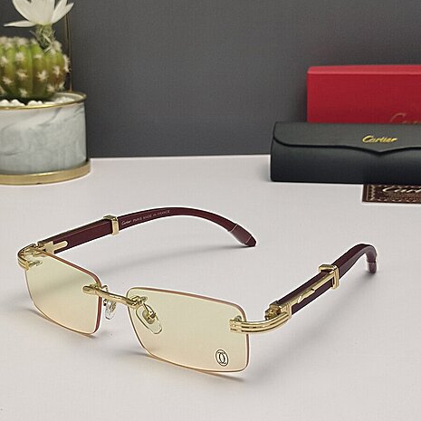 Cartier AAA+ Sunglasses #535407 replica
