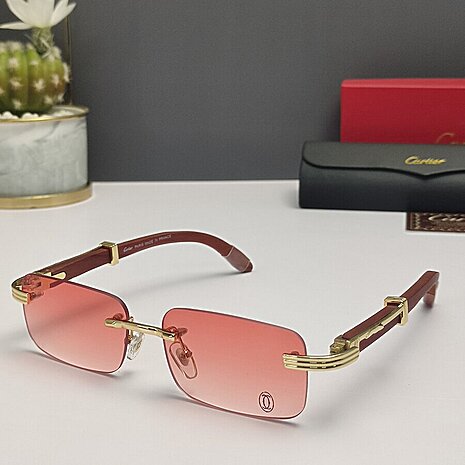 Cartier AAA+ Sunglasses #535408 replica