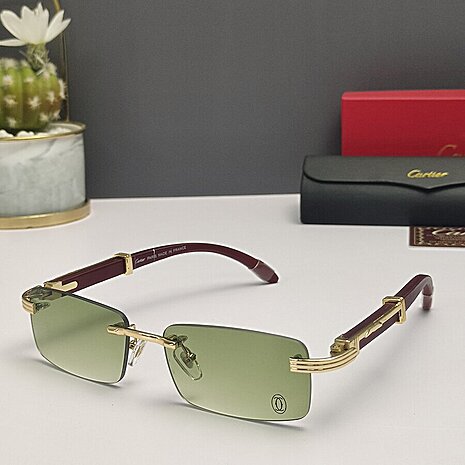 Cartier AAA+ Sunglasses #535410 replica