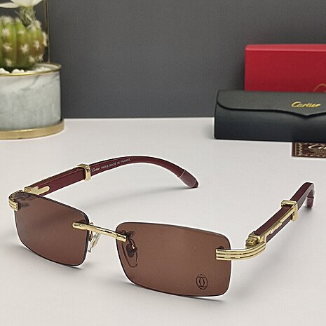 Cartier AAA+ Sunglasses #535411 replica