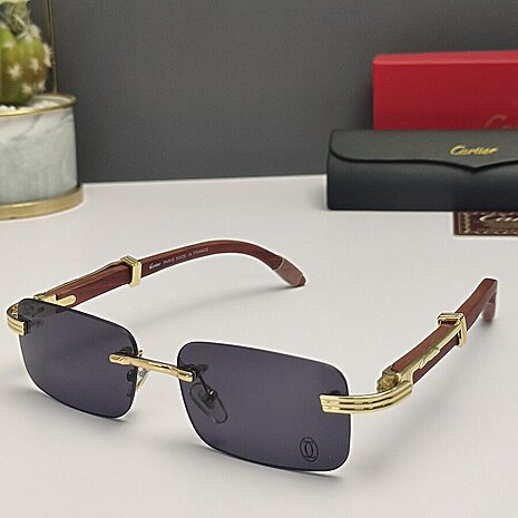 Cartier AAA+ Sunglasses #535412 replica