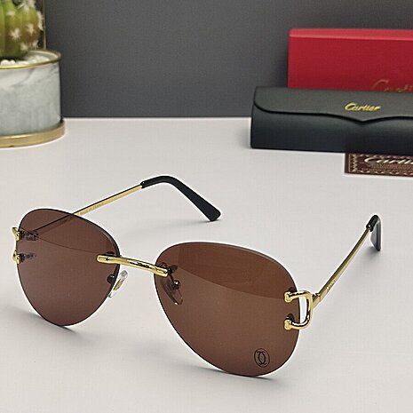 Cartier AAA+ Sunglasses #535417 replica