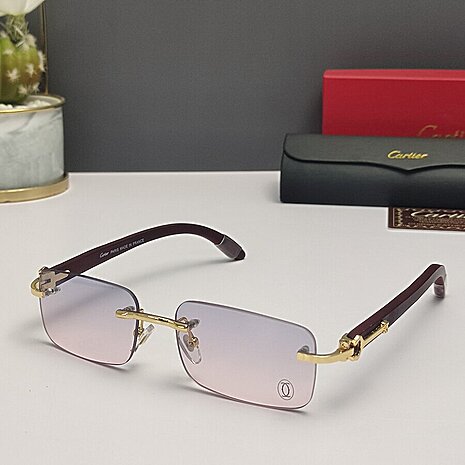 Cartier AAA+ Sunglasses #535420 replica