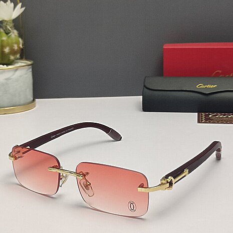 Cartier AAA+ Sunglasses #535421 replica