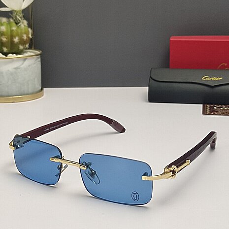 Cartier AAA+ Sunglasses #535422 replica