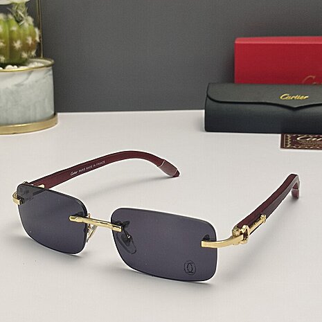 Cartier AAA+ Sunglasses #535423 replica
