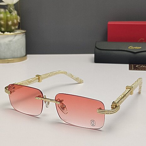 Cartier AAA+ Sunglasses #535425 replica