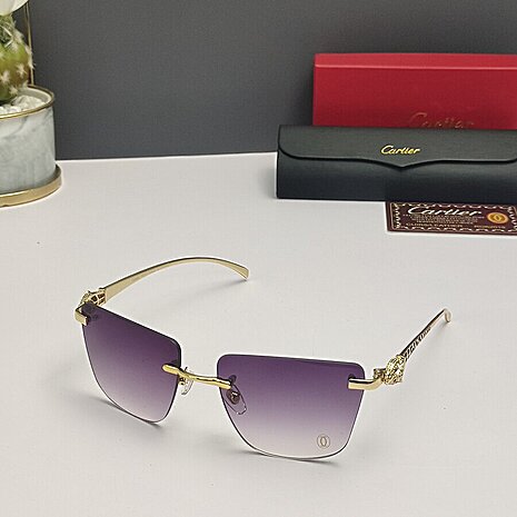 Cartier AAA+ Sunglasses #535445 replica
