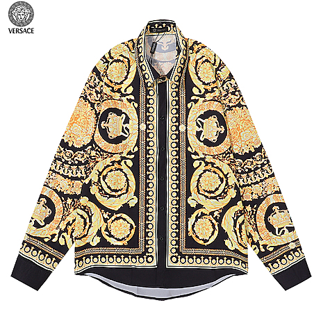 Versace Shirts for Versace Long-Sleeved Shirts for men #535885 replica