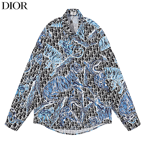 Dior shirts for Dior Long-Sleeved Shirts for men #536148 replica
