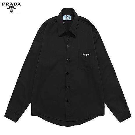 Prada Shirts for Prada long-sleeved shirts for men #536172 replica