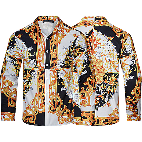 Versace Shirts for Versace Long-Sleeved Shirts for men #536368 replica