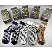 US$20.00 Dior Socks 5pcs sets #535845