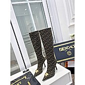 US$153.00 versace & Fendi 10cm High-heeled Boots for women #536353
