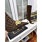 US$153.00 versace & Fendi 10cm High-heeled Boots for women #536355