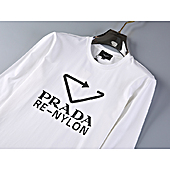 US$31.00 Prada Long-sleeved T-shirts for Men #536400