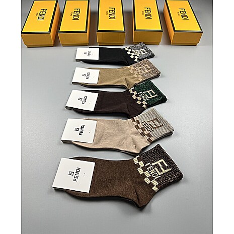 Fendi Socks 5pcs sets #539481 replica