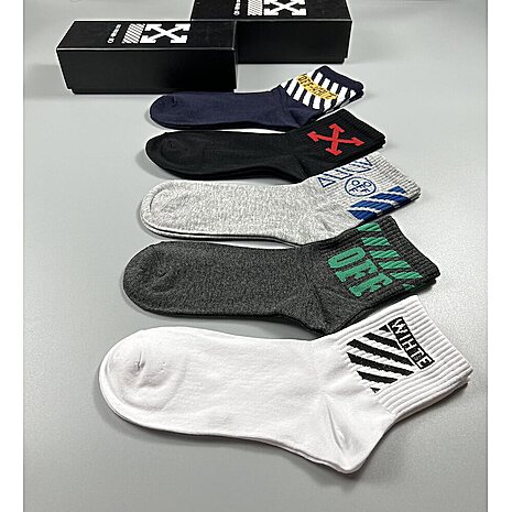 OFF WHITE Socks 5pcs sets #539629