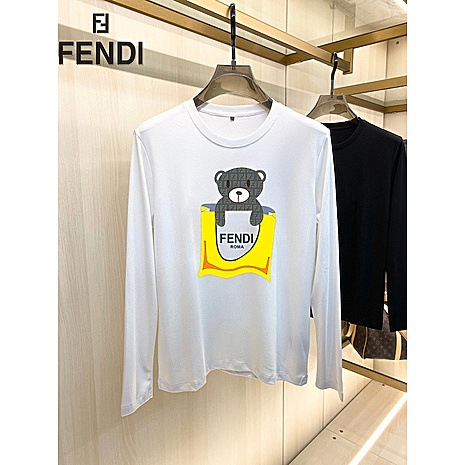 US$29.00 Fendi Long-Sleeved T-Shirts for MEN #539710