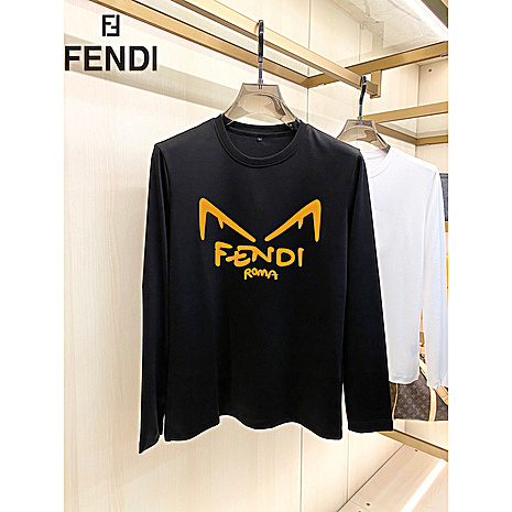 US$29.00 Fendi Long-Sleeved T-Shirts for MEN #539713