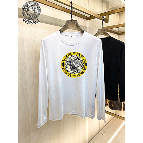 US$29.00 Versace Long-Sleeved T-Shirts for men #539736