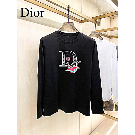 US$29.00 Dior Long-sleeved T-shirts for men #539742