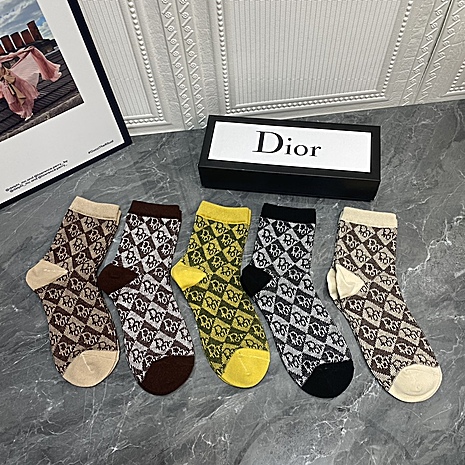 Dior Socks 5pcs sets #540250 replica