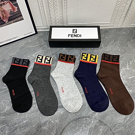 Fendi Socks 5pcs sets #540366 replica