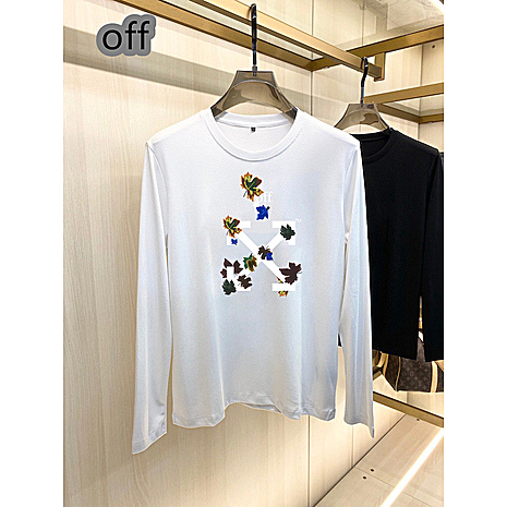 OFF WHITE T-Shirts for OFF WHITE  Long-sleevsd T- shierts for men #541216 replica