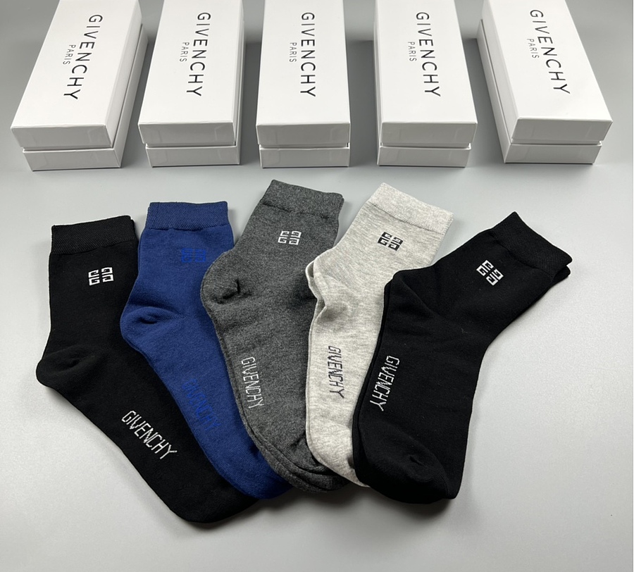 Givenchy Socks 5pcs sets #539626 replica