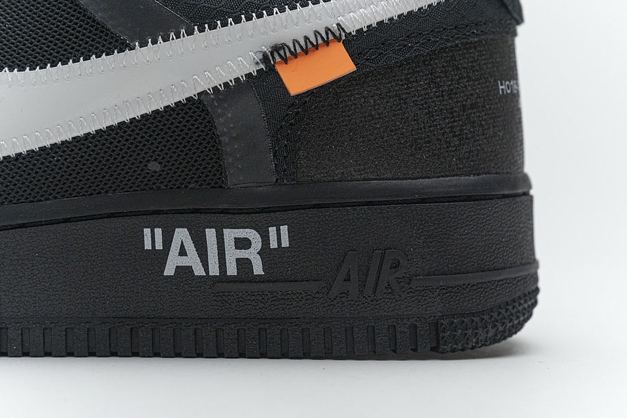 OFF White X Nike Air Force 1 Low Black for men #539633 replica