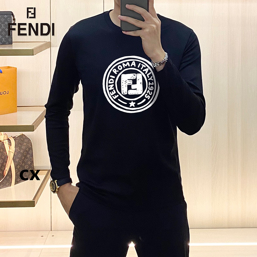 Fendi Long-Sleeved T-Shirts for MEN #539708 replica