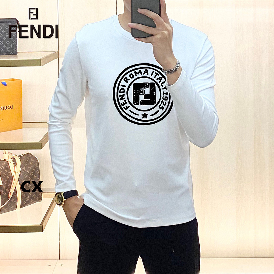 Fendi Long-Sleeved T-Shirts for MEN #539709 replica