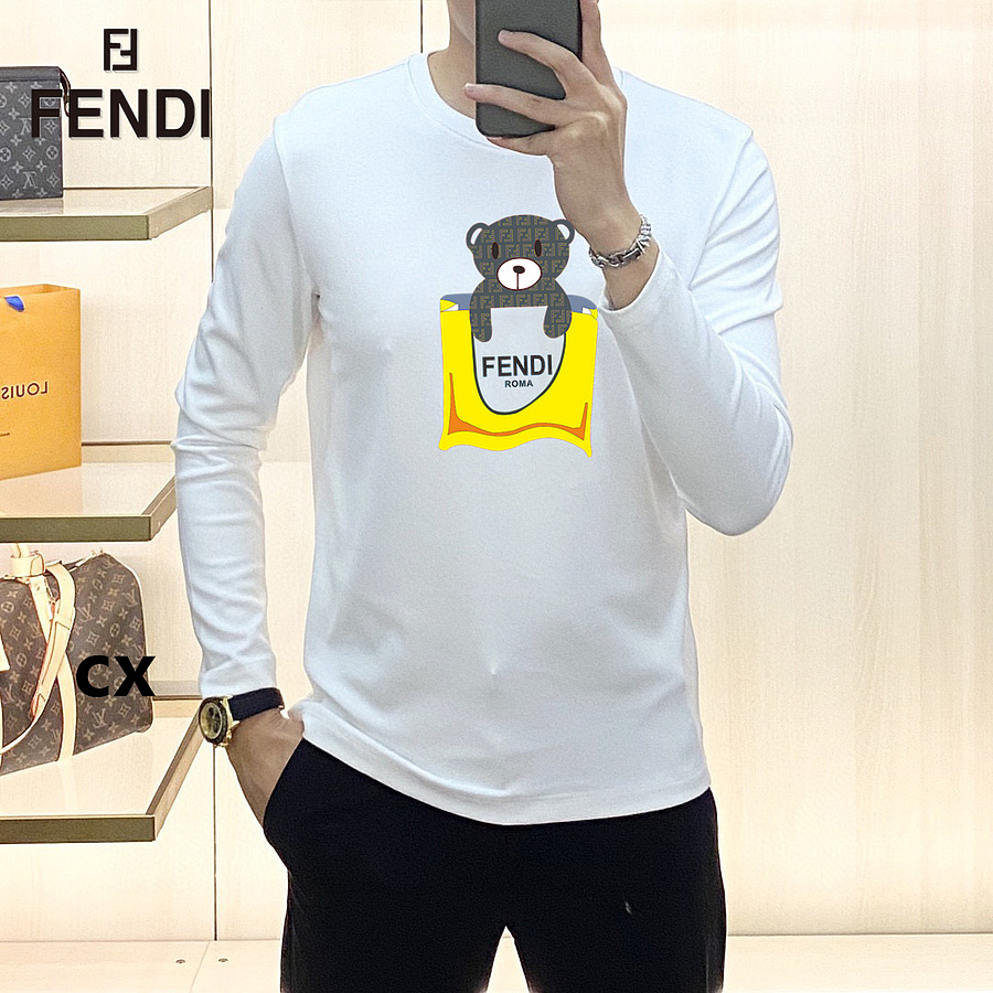 Fendi Long-Sleeved T-Shirts for MEN #539710 replica