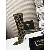 US$130.00 Fendi & versace 9.5cm High-heeled Boots for women #539470