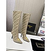 US$130.00 Fendi & versace 9.5cm High-heeled Boots for women #539471