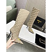 US$130.00 Fendi & versace 9.5cm High-heeled Boots for women #539471