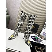 US$130.00 Fendi & versace 9.5cm High-heeled Boots for women #539473