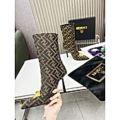 US$118.00 Fendi & versace 9.5cm High-heeled Boots for women #539476
