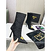 US$118.00 Fendi & versace 9.5cm High-heeled Boots for women #539479
