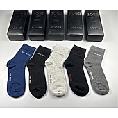 US$20.00 Hugo Boss Socks 5pcs sets #539627