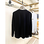 US$29.00 Prada Long-sleeved T-shirts for Men #539691