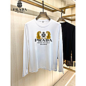 US$29.00 Prada Long-sleeved T-shirts for Men #539692