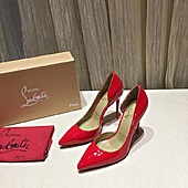US$69.00 Christian Louboutin 10.5cm High-heeled shoes for women #539862