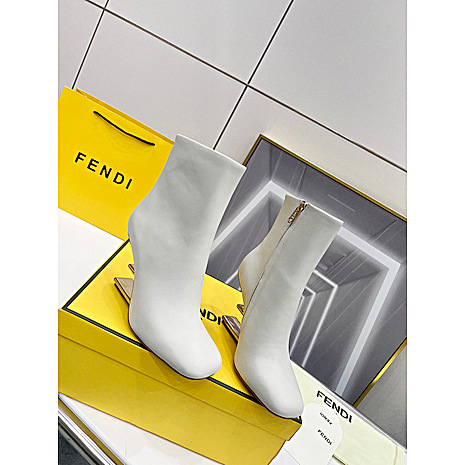 Fendi 9.5cm High-heeled Boots for women #541562 replica