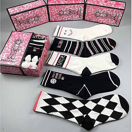 Dior Socks 5pcs sets #542389 replica
